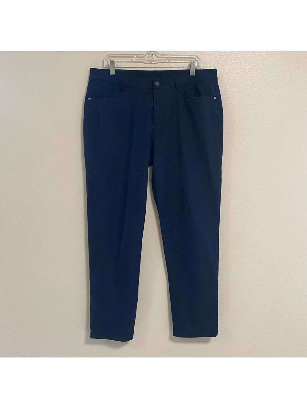 Lululemon Pants Men’s Size 35 Navy Blue ABC Pants Tapered leg